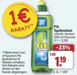 Famila Nord West Fit Spülmittel Angebot