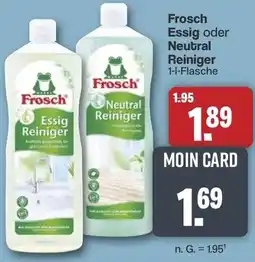 Famila Nord West Frosch Essig oder Neutral Reiniger Angebot