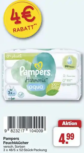 Famila Nord West Pampers Feuchttücher Angebot