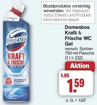 Famila Nord West Domestos Kraft & Frische WC Gel Angebot