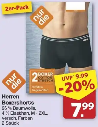 Famila Nord West nur die Herren Boxershorts Angebot