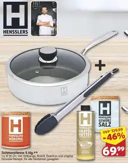 Famila Nord West HENSSLERS Schmorpfanne 5 tlg. Angebot
