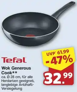 Famila Nord West Tefal Wok Generous Cook Angebot