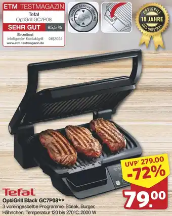 Famila Nord West Tefal OptiGrill Black GC7P08 Angebot