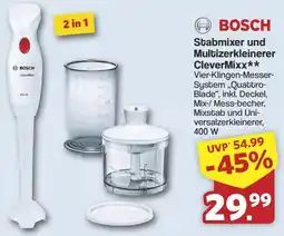 Famila Nord West BOSCH Stabmixer und Multizerkleinerer CleverMixx Angebot