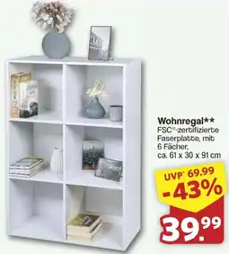 Famila Nord West Kesper Wohnregal Angebot