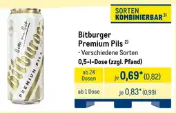 METRO Bitburger Premium Pils Angebot