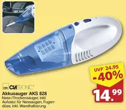 Famila Nord West Clatronic Akkusauger AKS 828 Angebot