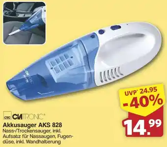 Famila Nord West Clatronic Akkusauger AKS 828 Angebot