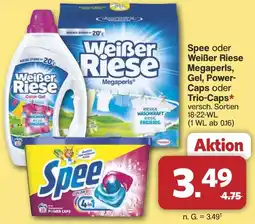 Famila Nord West Spee oder Weißer Riese Megaperls, Gel, Power- Caps oder Trio-Caps Angebot