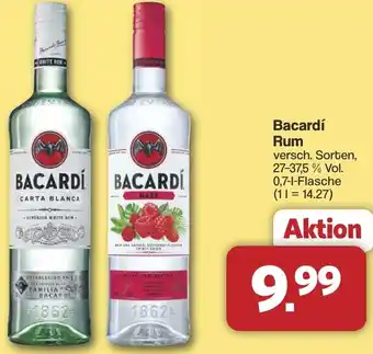 Famila Nord West Bacardí Rum Angebot