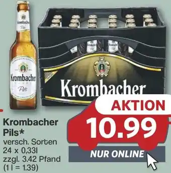 Famila Nord West Krombacher Pils Angebot