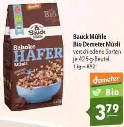CITTI Markt Bauck Mühle Bio Demeter Müsli Angebot