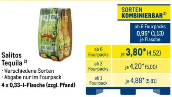METRO Salitos Tequila Angebot