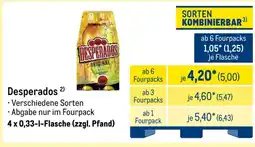 METRO Desperados Angebot
