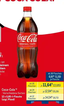 METRO Coca-Cola Angebot