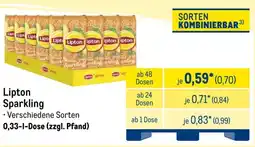 METRO Lipton Sparkling Angebot