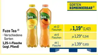 METRO Fuze Tea Angebot