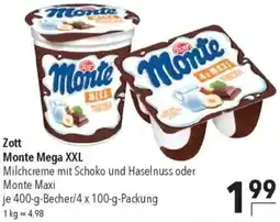 CITTI Markt Zott Monte Mega XXL Angebot