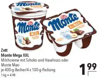 CITTI Markt Zott Monte Mega XXL Angebot
