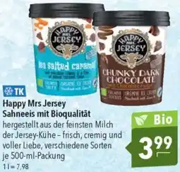 CITTI Markt Happy Mrs Jersey Sahneeis mit Bioqualität Angebot