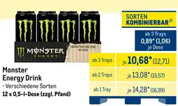 METRO Monster Energy Drink Angebot