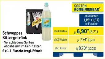 METRO Schweppes Bittergetränk Angebot