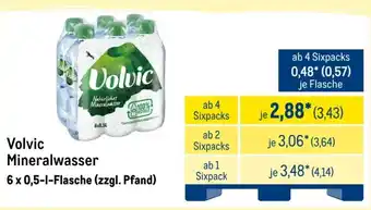 METRO Volvic Natürliches Mineralwasser Angebot