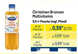 METRO Christinen Brunnen Multivitamin Angebot