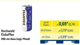 METRO Hochwald Eiskaffee Angebot