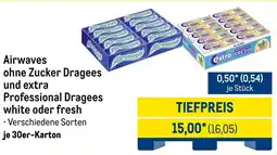METRO Airwaves ohne Zucker Dragees und extra Professional Dragees white oder fresh Angebot