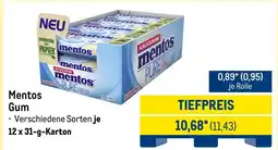 METRO Mentos Gum Angebot