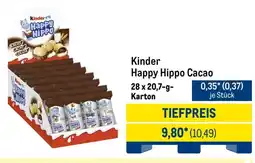 METRO Kinder Happy Hippo Cacao Angebot