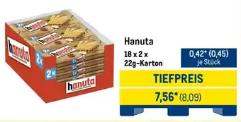 METRO Hanuta Angebot