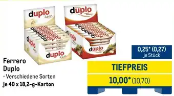 METRO Ferrero Duplo Angebot