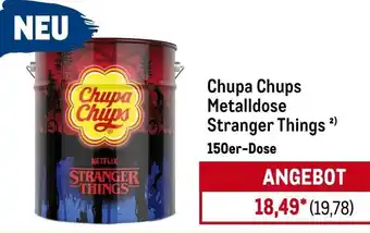 METRO Chupa Chups Metalldose Stranger Things Angebot