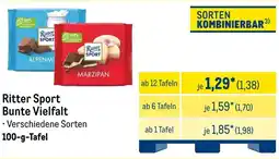 METRO Ritter Sport Bunte Vielfalt Angebot