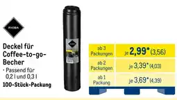 METRO RIOBA Deckel für Coffee-to-go- Becher Angebot