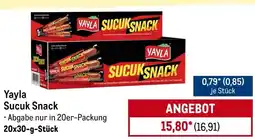 METRO Yayla Sucuk Snack Angebot