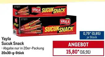 METRO Yayla Sucuk Snack Angebot