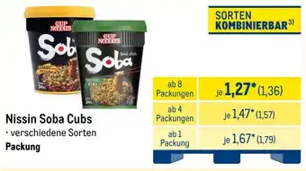METRO Nissin Soba Cubs Angebot