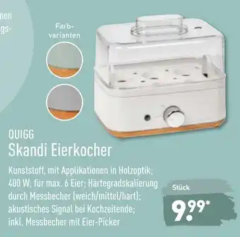 Aldi Nord Quigg Skandi Eierkocher Angebot