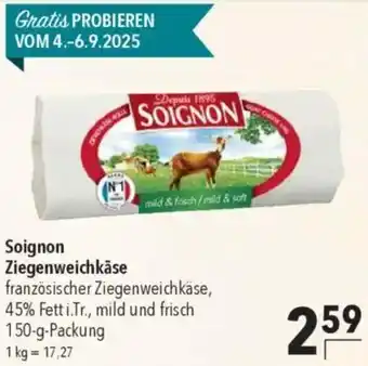 CITTI Markt Soignon Ziegenweichkäse Angebot