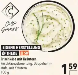 CITTI Markt Frischkäse mit Kräutern Angebot