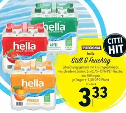 CITTI Markt hella Still & Fruchtig Angebot