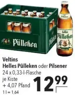 CITTI Markt Veltins Helles Pülleken oder Pilsener Angebot