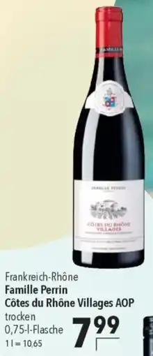 CITTI Markt Famille Perrin Côtes du Rhône Villages AOP Angebot