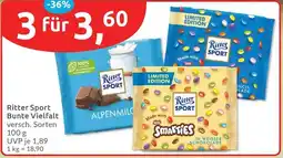 Budni Ritter Sport Bunte Vielfalt Angebot