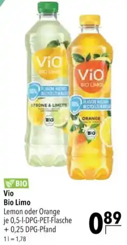 CITTI Markt Vio Bio Limo Angebot