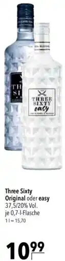CITTI Markt Three Sixty Original oder easy Angebot